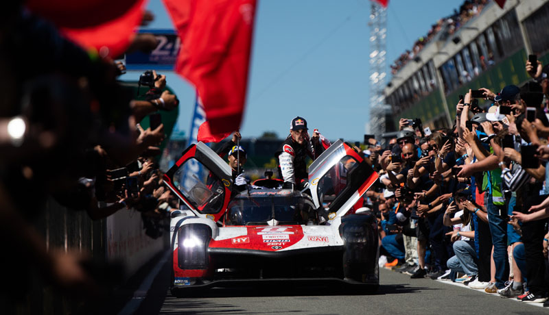 TOYOTA GAZOO Racing wins fifth Le Mans 24 Hours